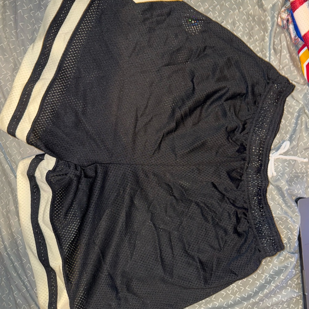 Eric Emanuel Black Mesh Shorts
